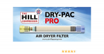 The Hill Pumps EC-3000 Electric Compressor Dry-Pac Pro Air Dryer Filter 4500-001