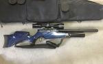 Second Hand BSA R10 SE Super Carbine Midnight Blue .22 Cal PCP Air Rifle